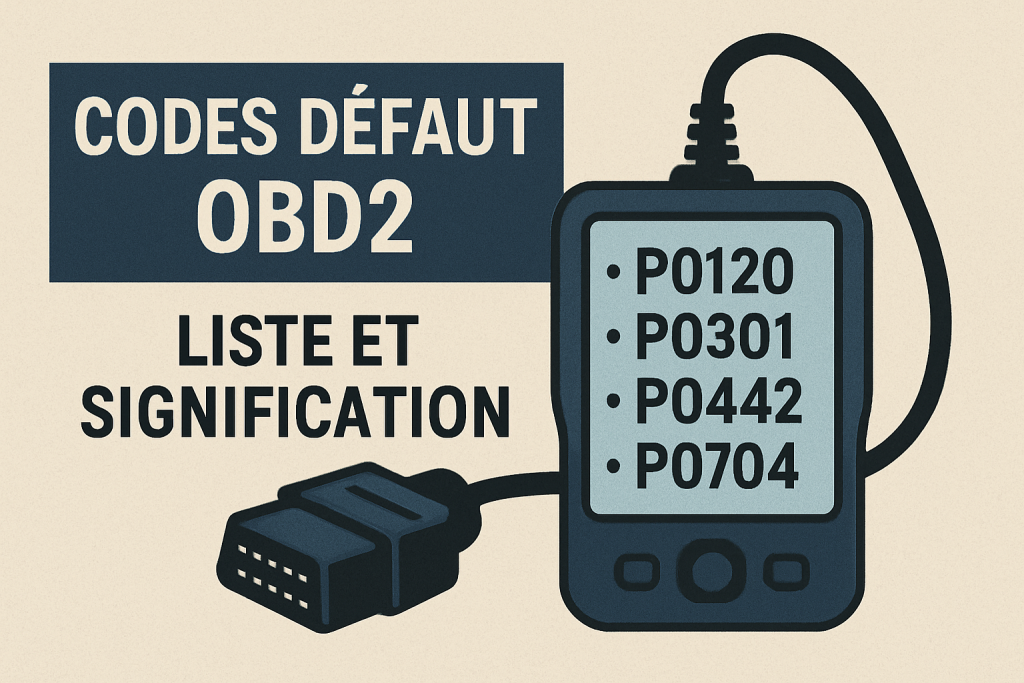 Codes défaut OBD2 : liste et signification des codes - Voyant-Moteur.com